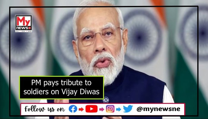 PM pays tribute to soldiers on Vijay Diwas