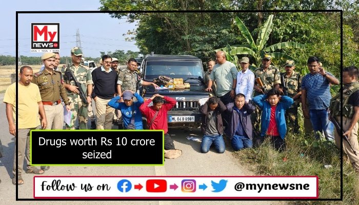 Drugs worth Rs 10 crore seized