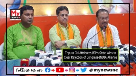 Tripura CM Dr. Manik Saha Attributes BJP’s State Wins to Clear Rejection of Congress-INDIA Alliance