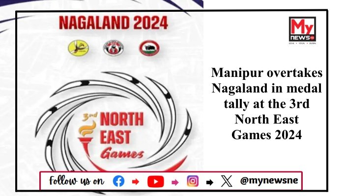 Manipur overtakes Nagaland in medal tally at the 3rd North East Games 2024