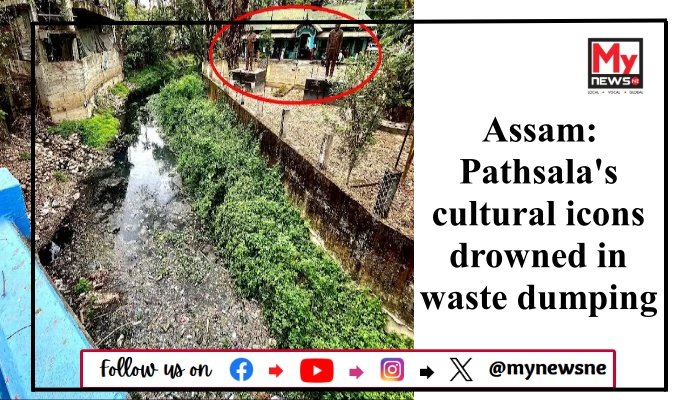 Assam: Pathsala's cultural icons drowned in waste dumping