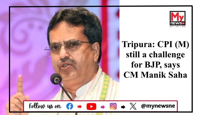 Tripura: CPI (M) still a challenge for BJP, says CM Manik Saha