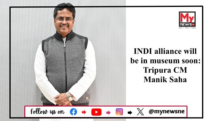 INDI alliance will be in museum soon: Tripura CM Manik Saha