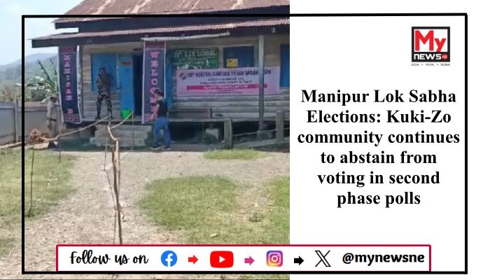 Manipur Lok Sabha Elections: Kuki-Zo community continues to abstain from voting in second phase polls