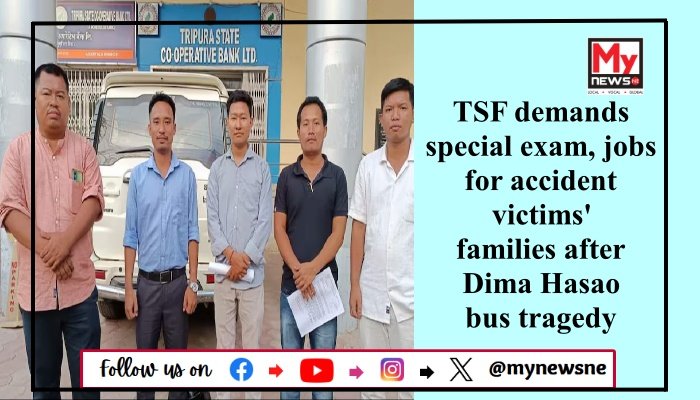 Tripura students federation demands special exam, jobs for accident victims' families after Dima Hasao bus tragedy