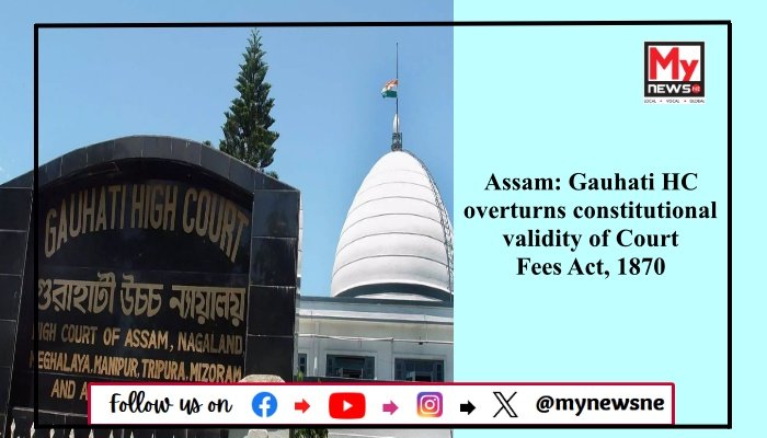 Assam Gauhati High Court Strikes Down Unconstitutional Article Of Court Fees Act Mynewsne English