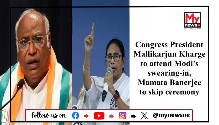 Congress President Mallikarjun Kharge to attend Modi's swearing-in, Mamata Banerjee to skip ceremony