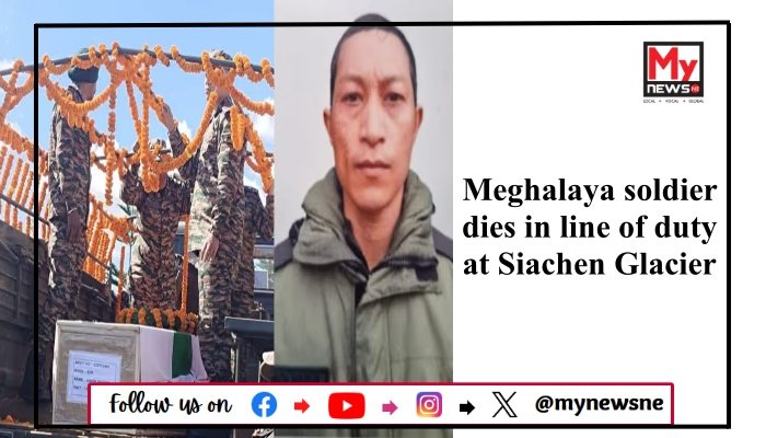 Meghalaya soldier dies in line of duty at Siachen Glacier
