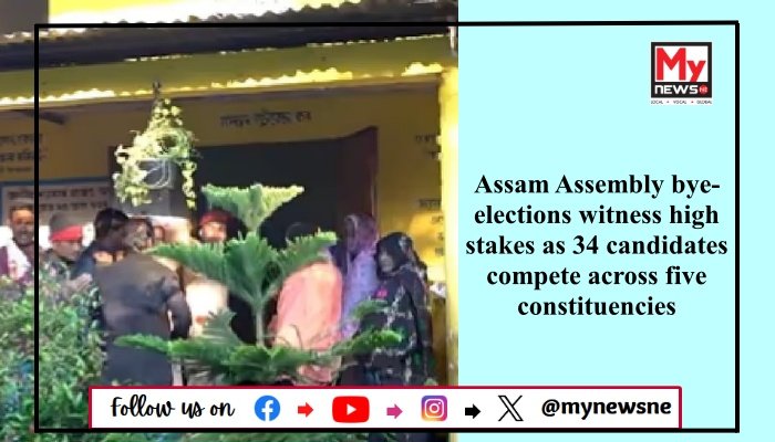 Assam Assembly bye-elections witness high stakes as 34 candidates compete across five constituencies
