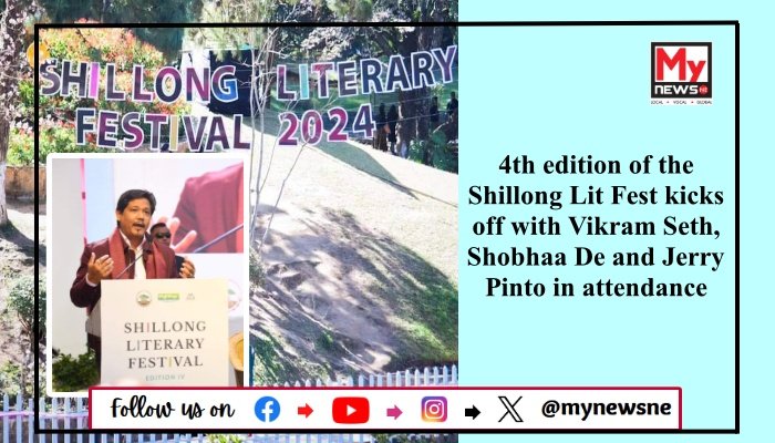 4th edition of the Shillong Lit Fest kicks off with Vikram Seth, Shobhaa De and Jerry Pinto in attendance