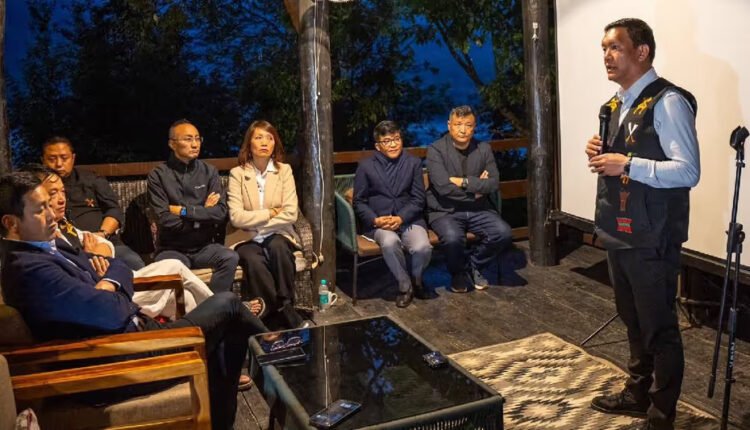 Arunachal CM interacts with students from state and Nagaland, focus on sustainable development