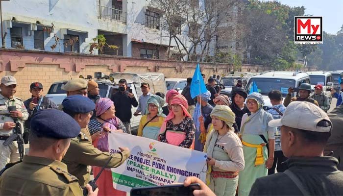 Manipur: Security forces halt Senapati-bound peace rally in Sekmai