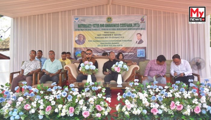 Meghalaya: Watershed Yatra reaches Ganchikalak Secondary School in South Garo Hills, fosters conservation efforts