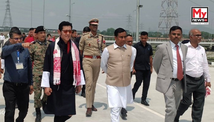Bhutan King visits Assam’s first international multimodal logistics park in Jogighopa