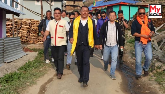 Arunachal MLA pushes for inclusive rural development during Dirang tour