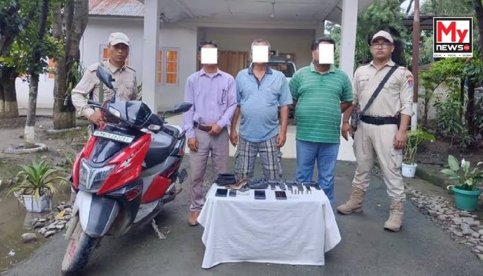 Manipur: Three UNLF(P) cadres arrested in Imphal for extortion bid. threatening government officials