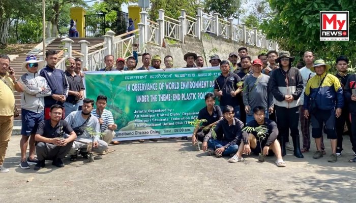 Manipur groups plant 300 trees on World Environment Day, plan 2,000 more