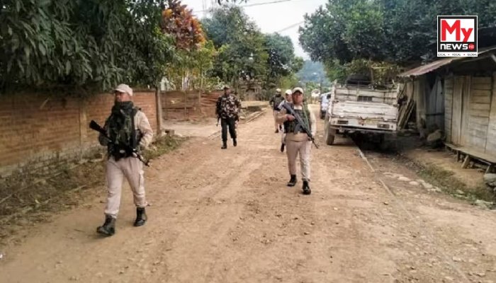 Security forces launch manhunt for accused involved in day-light ambush in Churachandpur that killed four