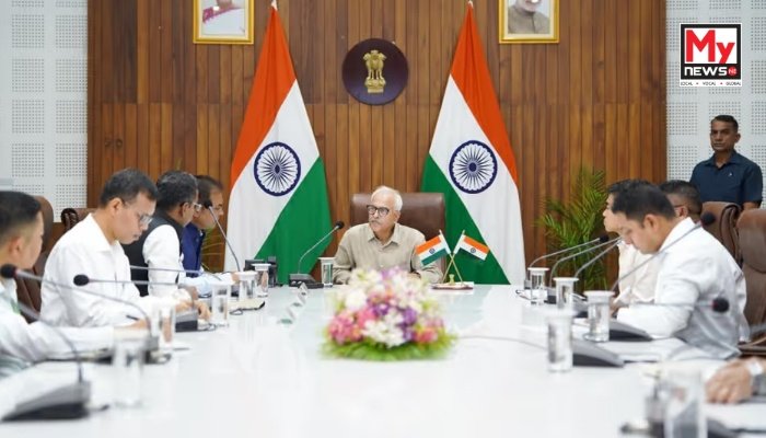 Manipur Governor Ajay Kumar Bhalla reviews welfare measures for internally displaced persons in state