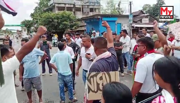 Assam-Arunachal border blockade over killing of Assamese man in Roing