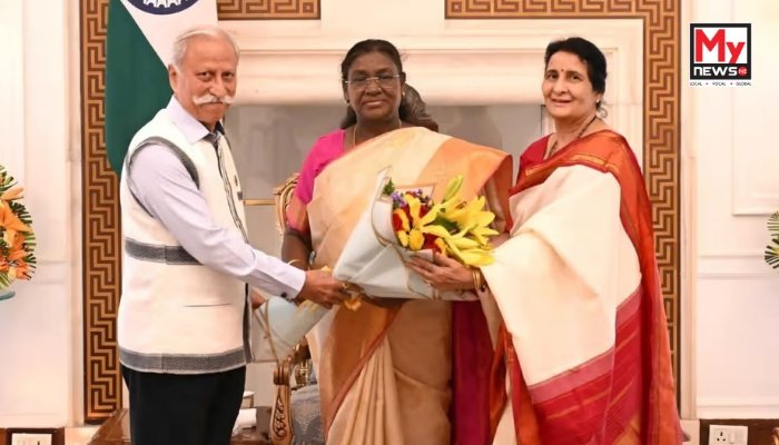 Arunachal Governor meets President Murmu, showcases state's Orchid wealth and development initiatives