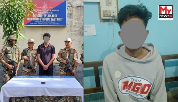 Manipur police arrest two militants from banned outfits, seize major arms cache